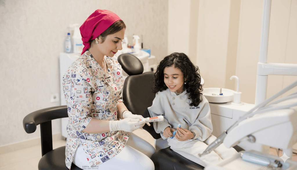 دکتر سمانه شیرانی با کودک