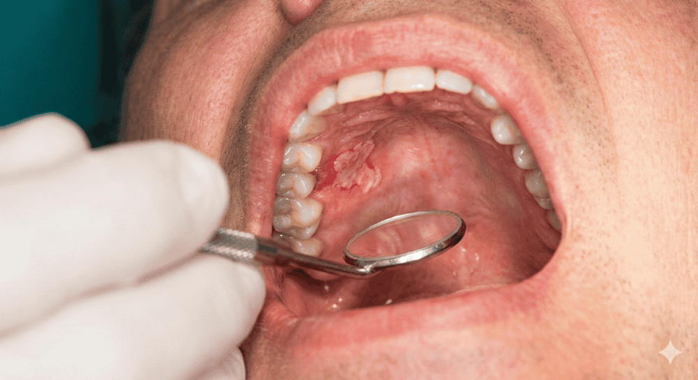 سرطان سقف دهان